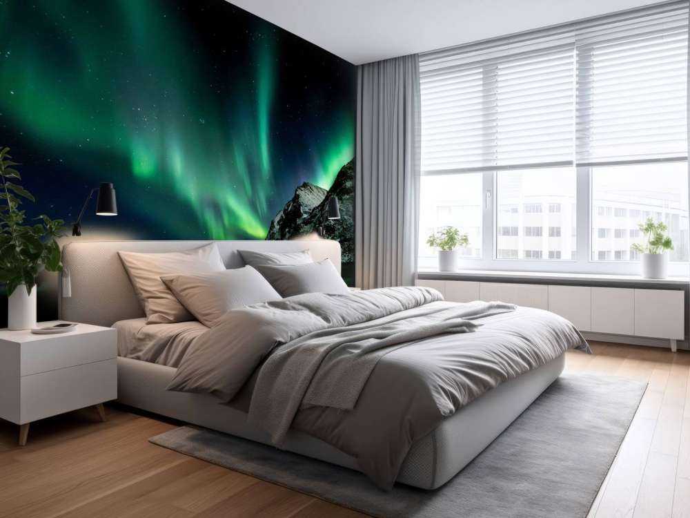 Mintgroen Noorderlicht