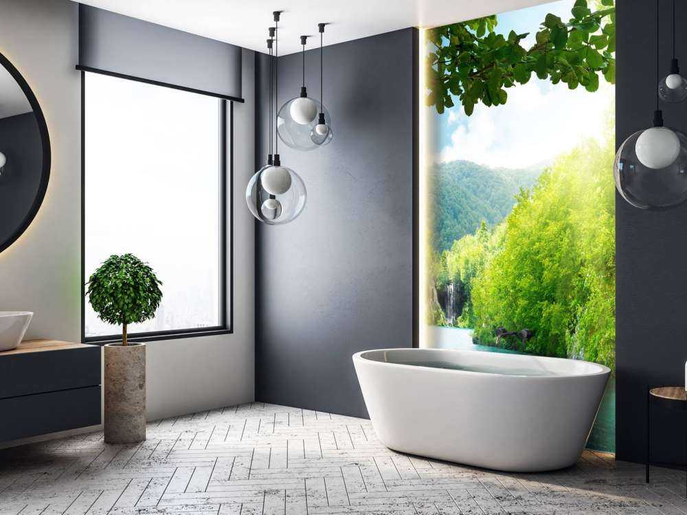 Waterval tussen de bergen