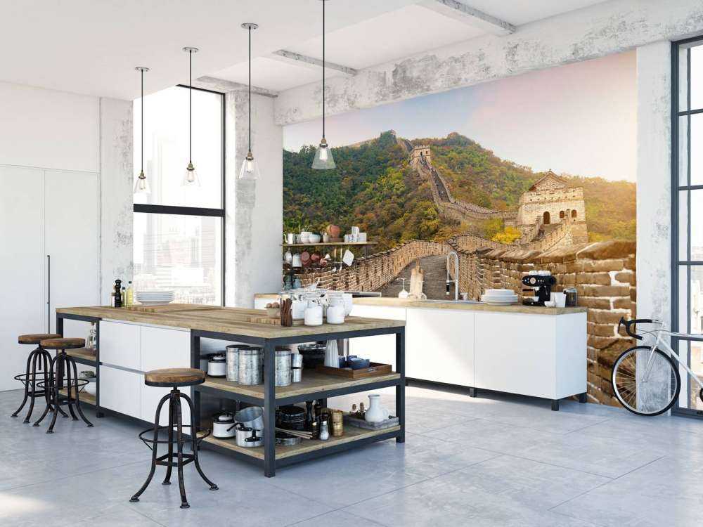 Het uitzicht vanaf de Chinese Muur