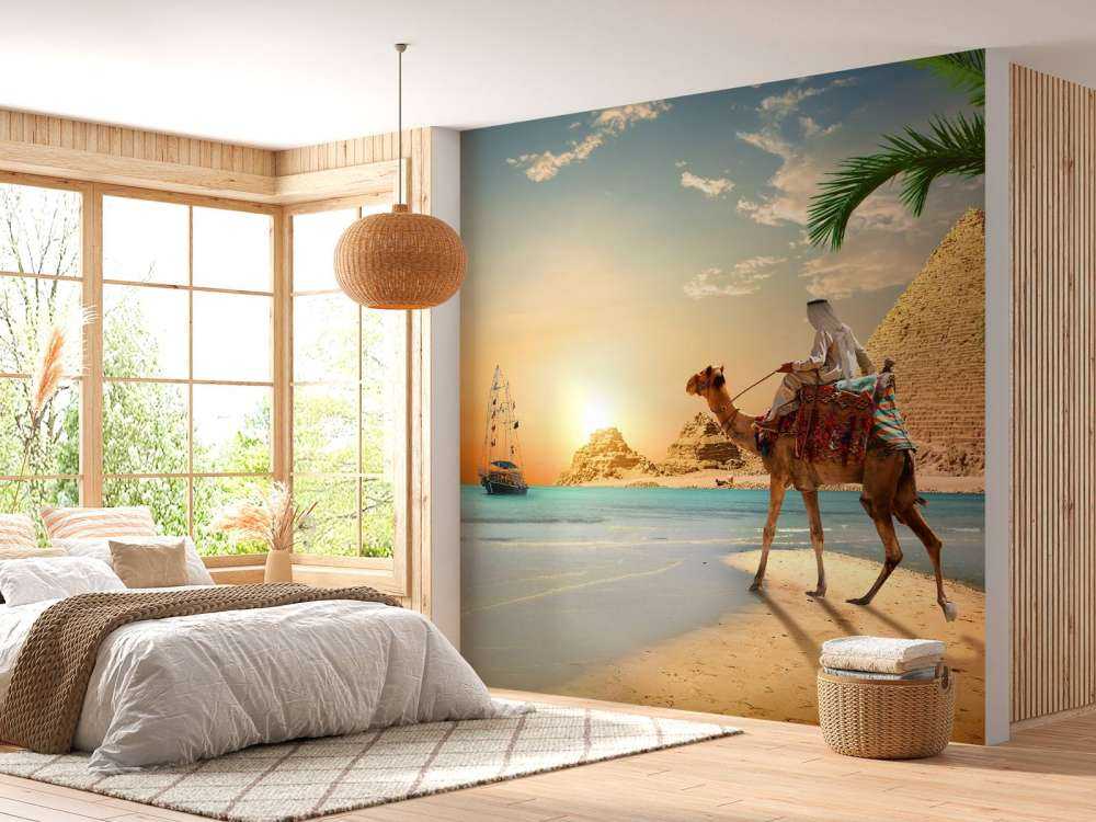 Strand in de woestijn design