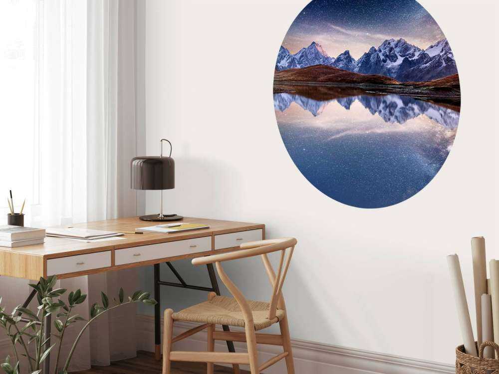 Een reflecterende sterrenhemel