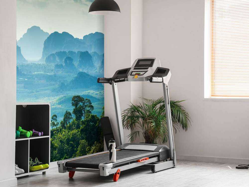 Mistig landschap in Thailand