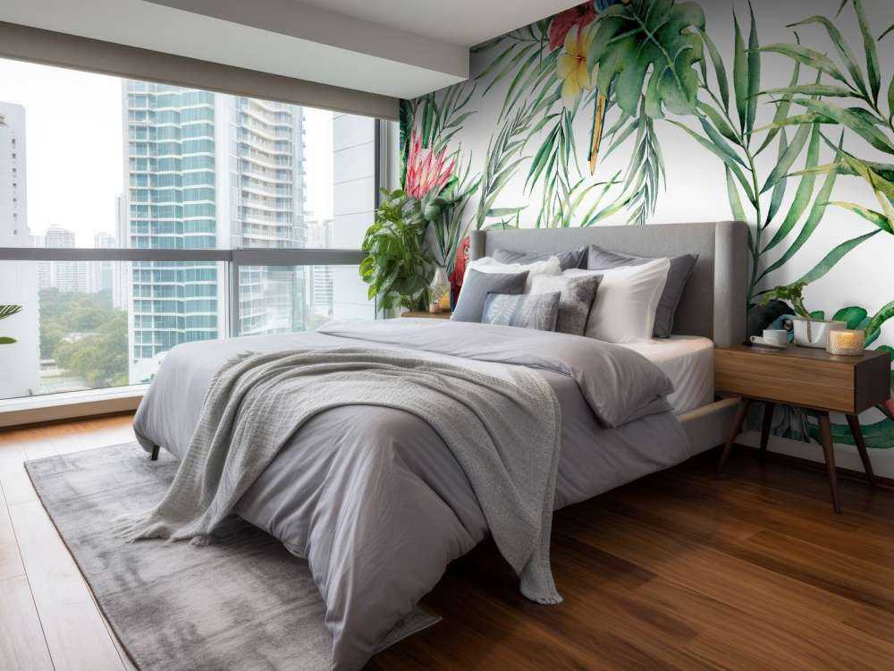 Exotische vogels print