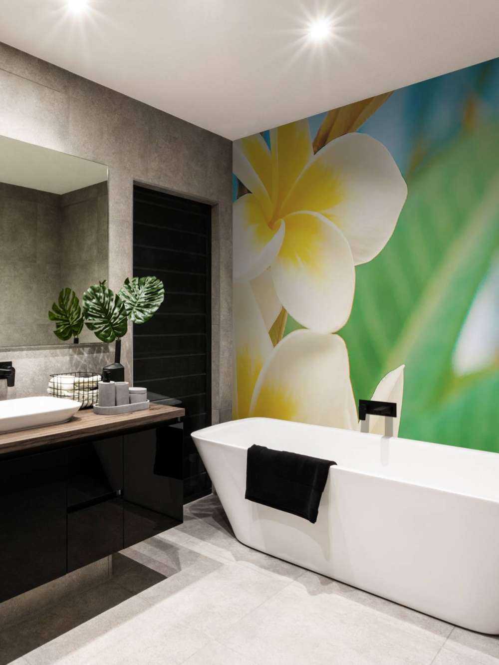 Wit gele Plumeria bloemen