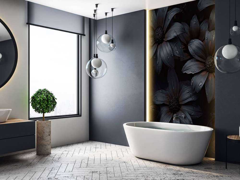 Opulent flower reverie dark mood