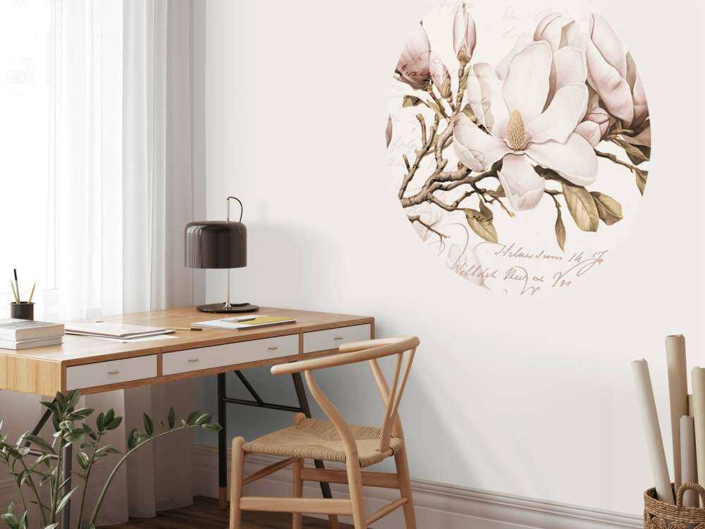 Magnolia spring romance nostalgic flower art