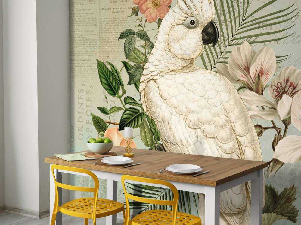 Cockatoo vintage nostalgia