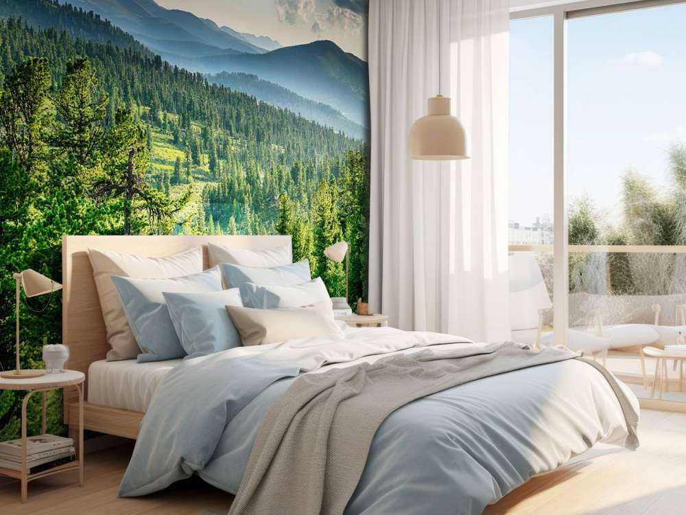 Zonsondergang in het Ergaki Nationaal Park