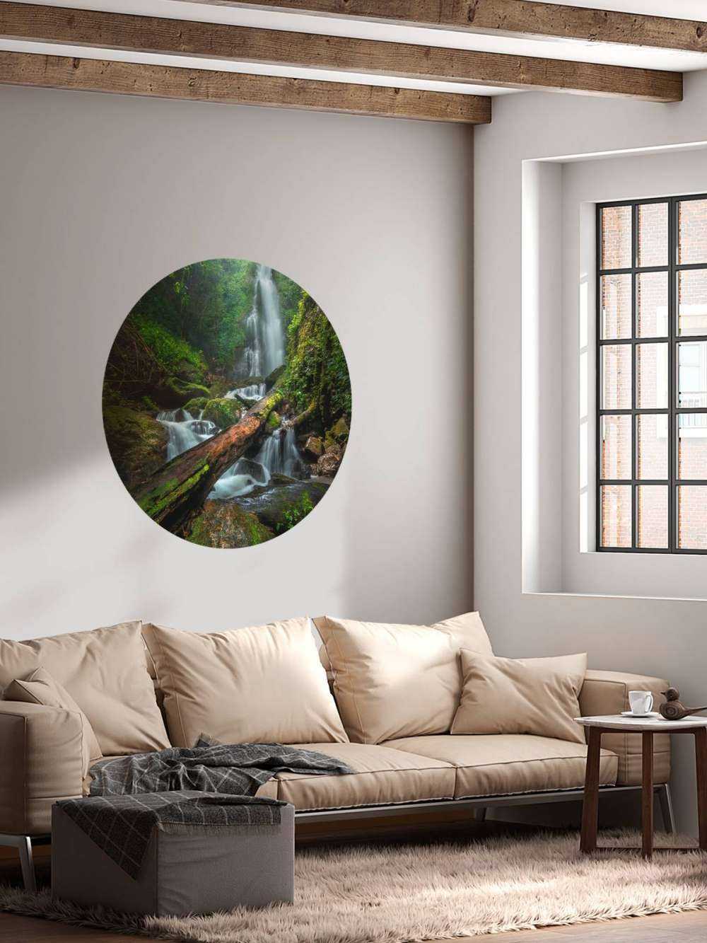 Close-up van waterval