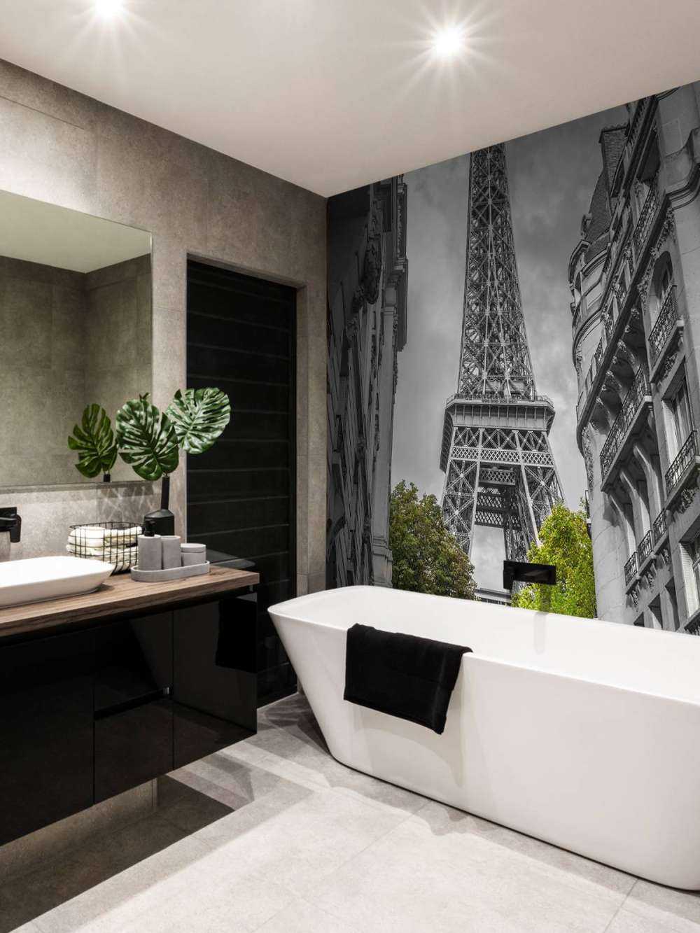 Eiffeltoren zwart-wit