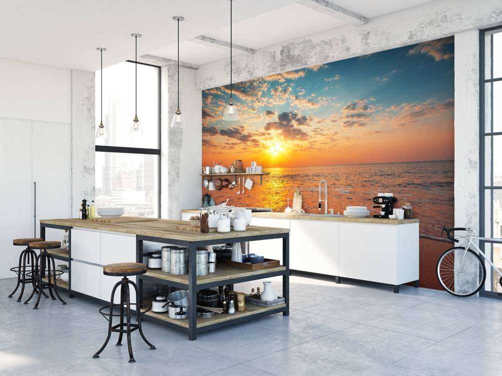 Zonsopgang over de zee