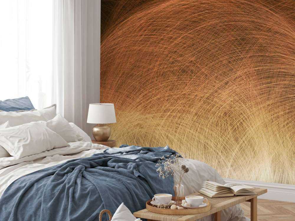 Gouden cirkelpatroon