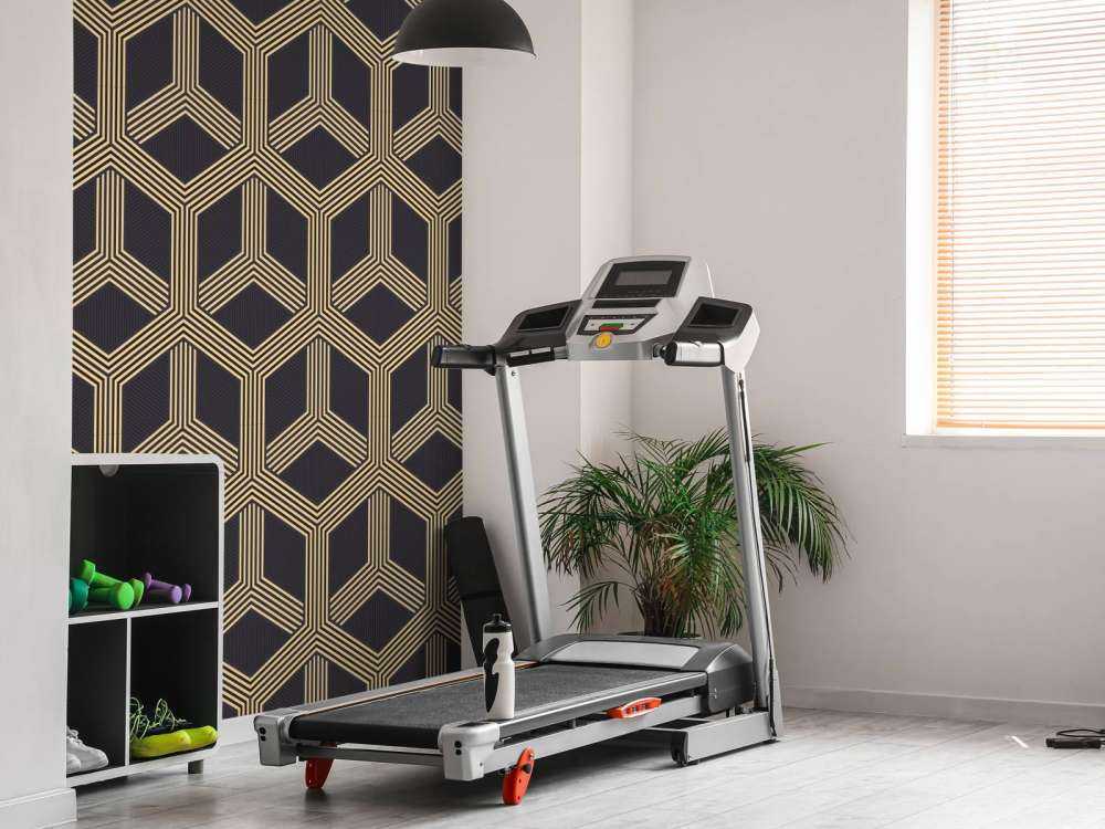 Illusie patroon art deco