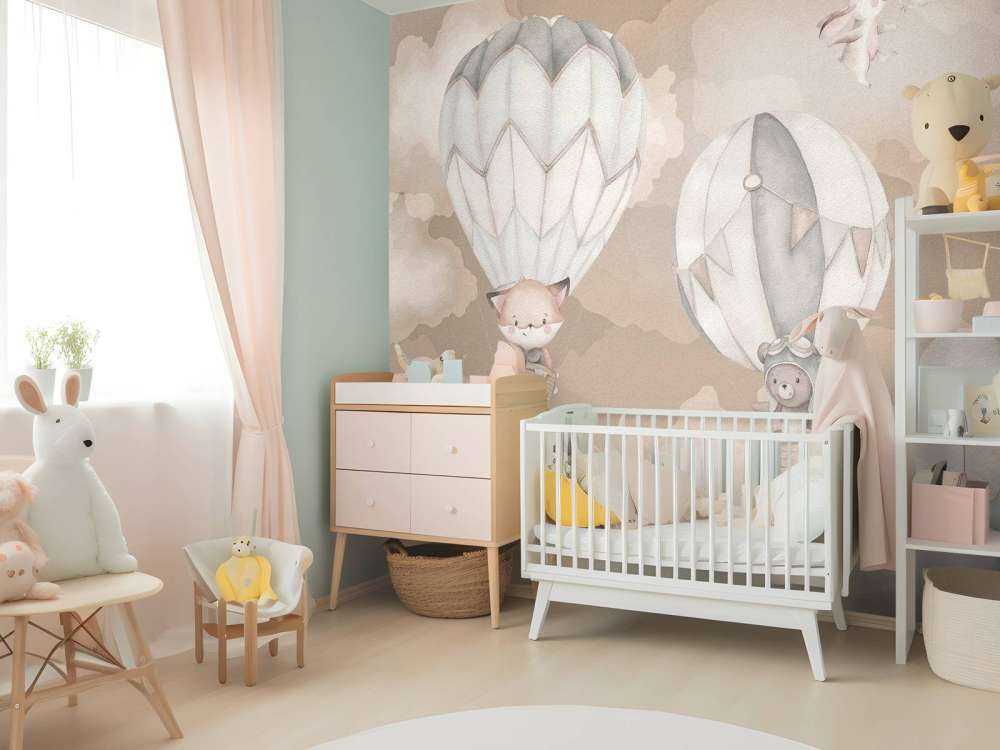 Vliegende dieren taupe