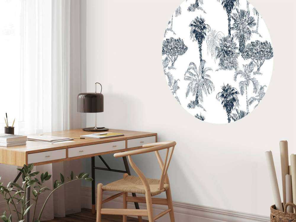 Tropische palmen en bomen