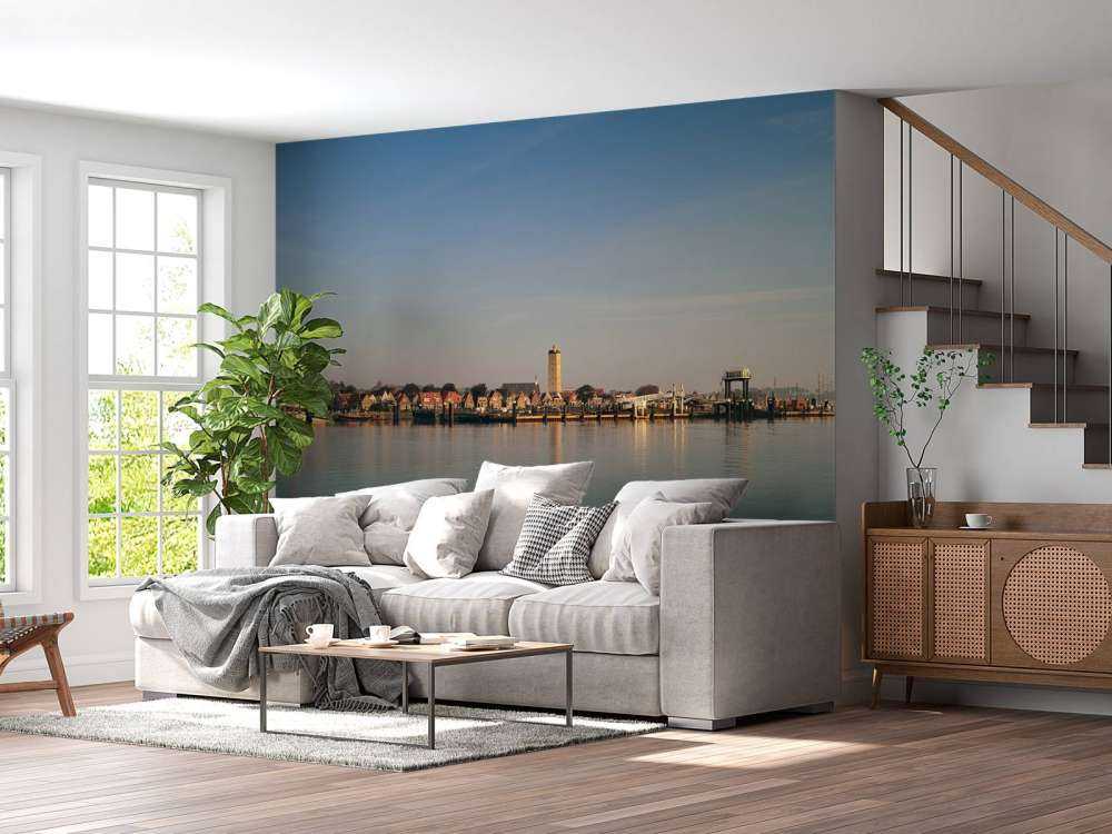 Haven met vuurtoren