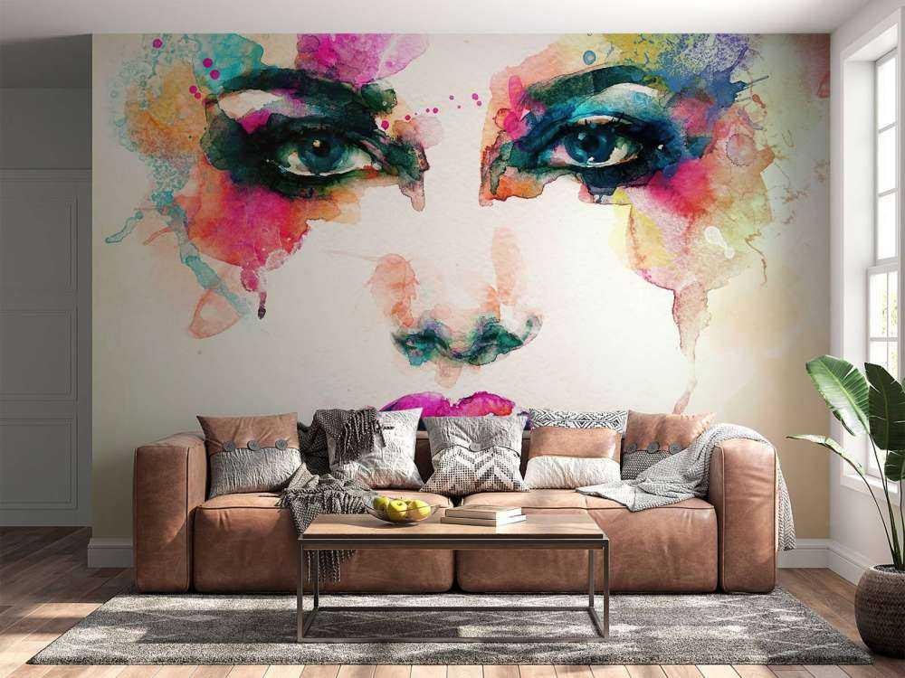 Abstract hoofd