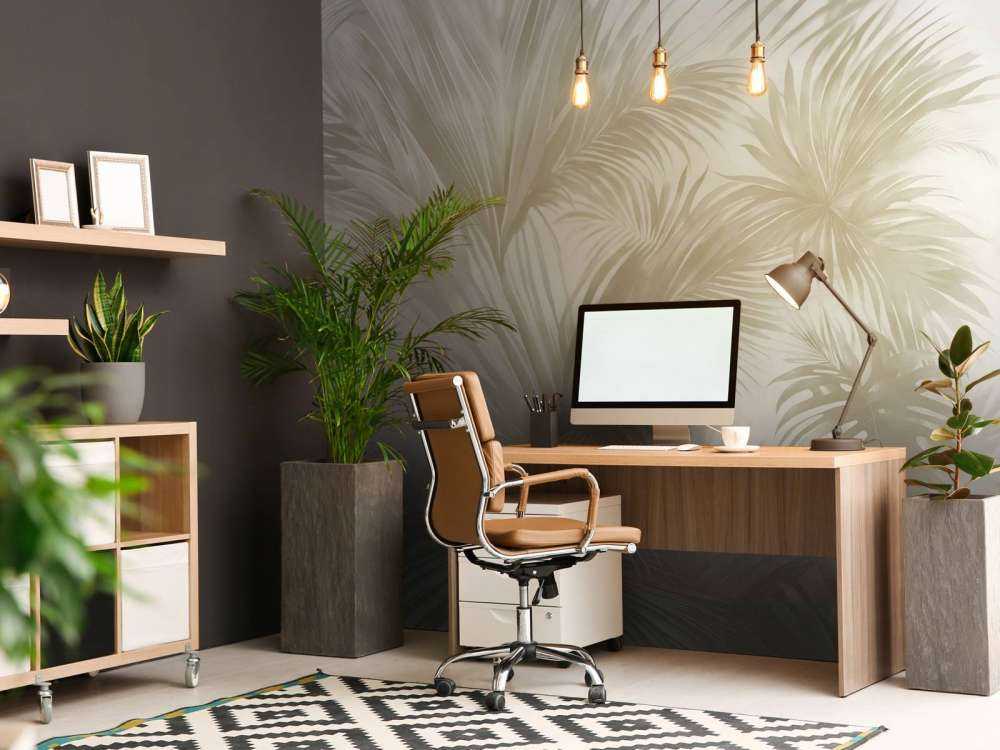 Palm Extravaganza Taupe