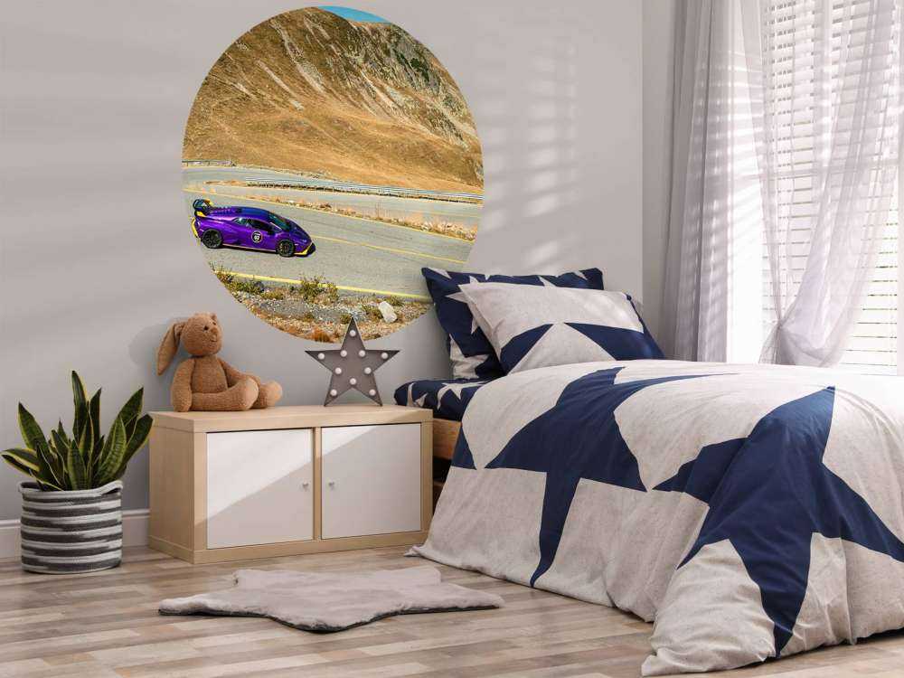 Lamborghini Huracán op bergpas