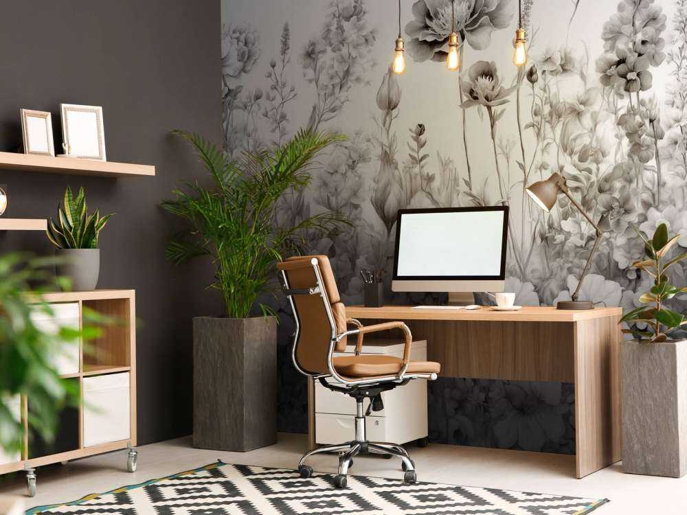 Flowers of my soulSEAMLESS Gray