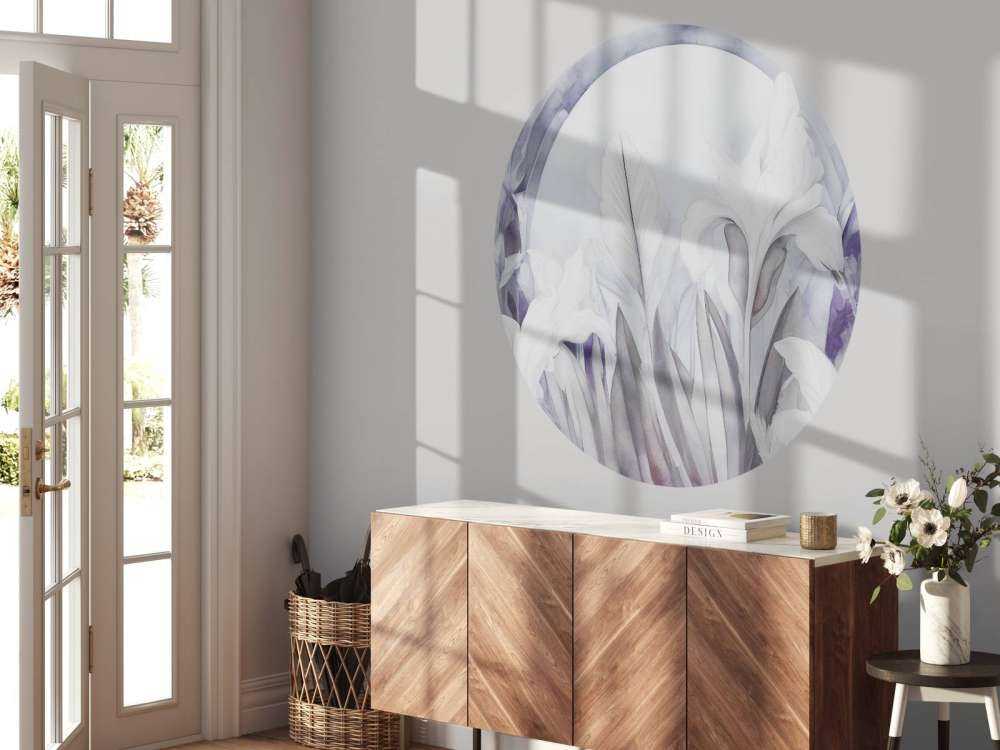 Irises at Sunrise Purple