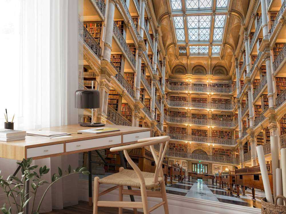 Verlichte Literatuurzaal