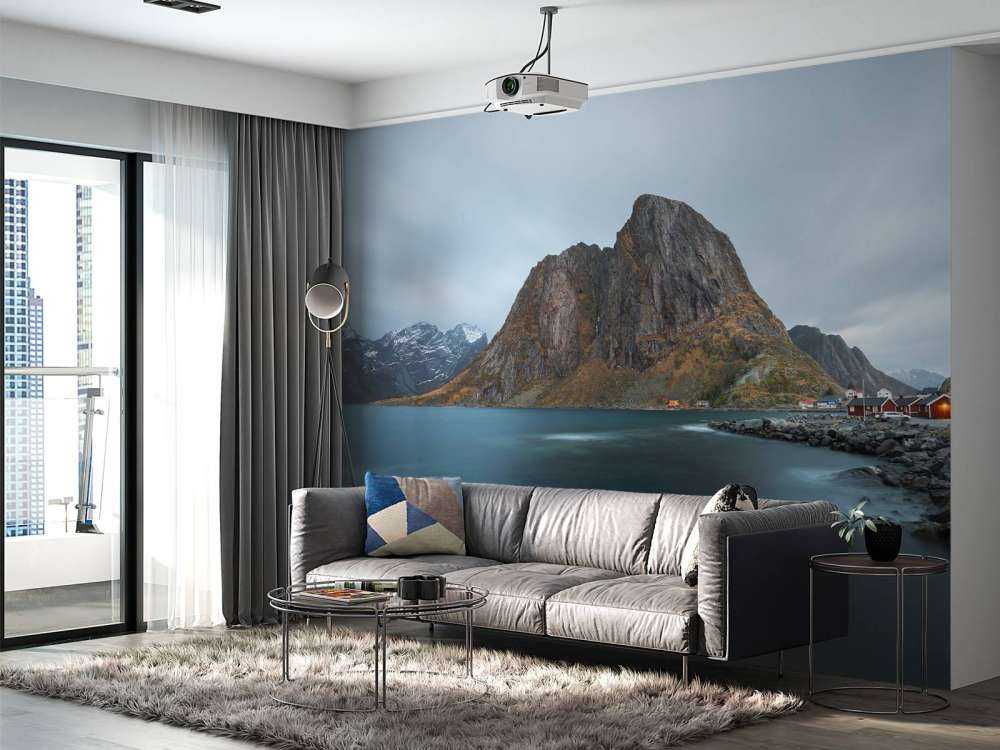 Vissers dorp in Noorwegen