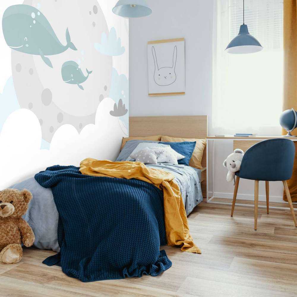 Babydesign met walvissen