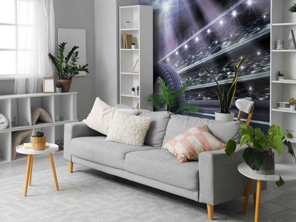 Band op een race circuit