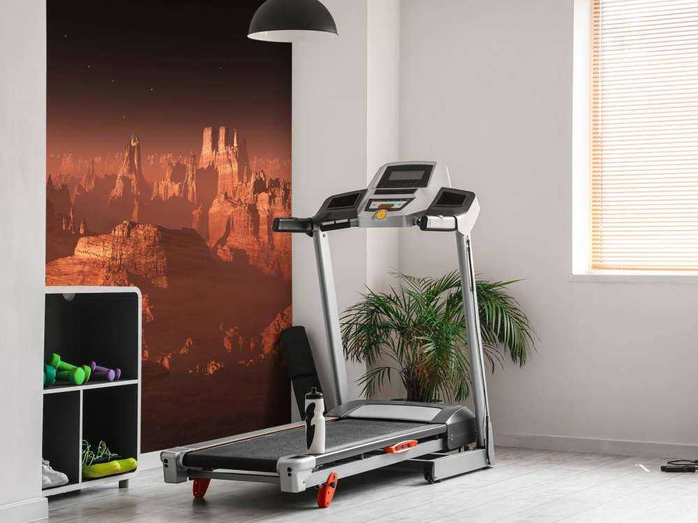 Zonsondergang op Mars