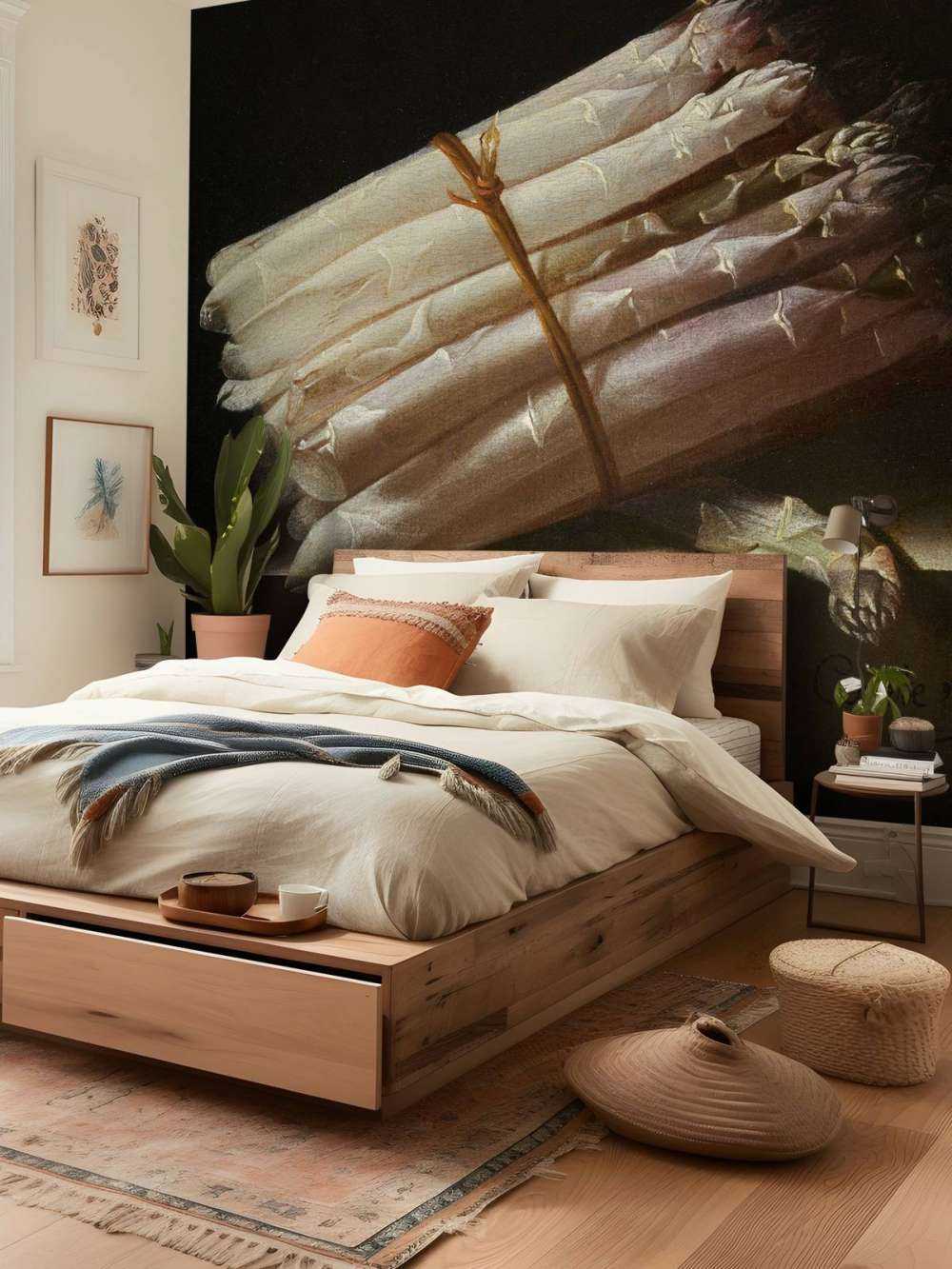 Stilleven met asperges