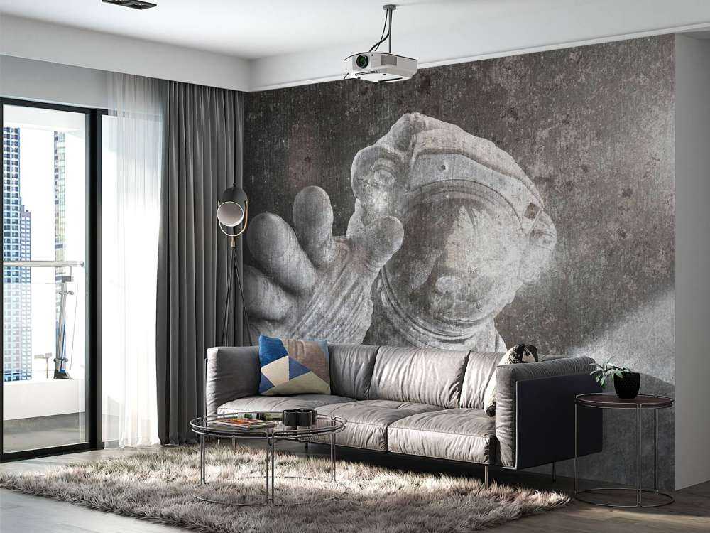 Uitreikende astronaut