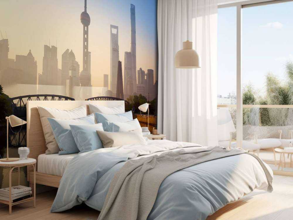 Shanghai bij zonsopkomst
