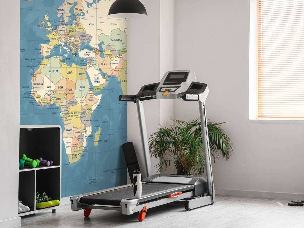 Wereldkaart met namen