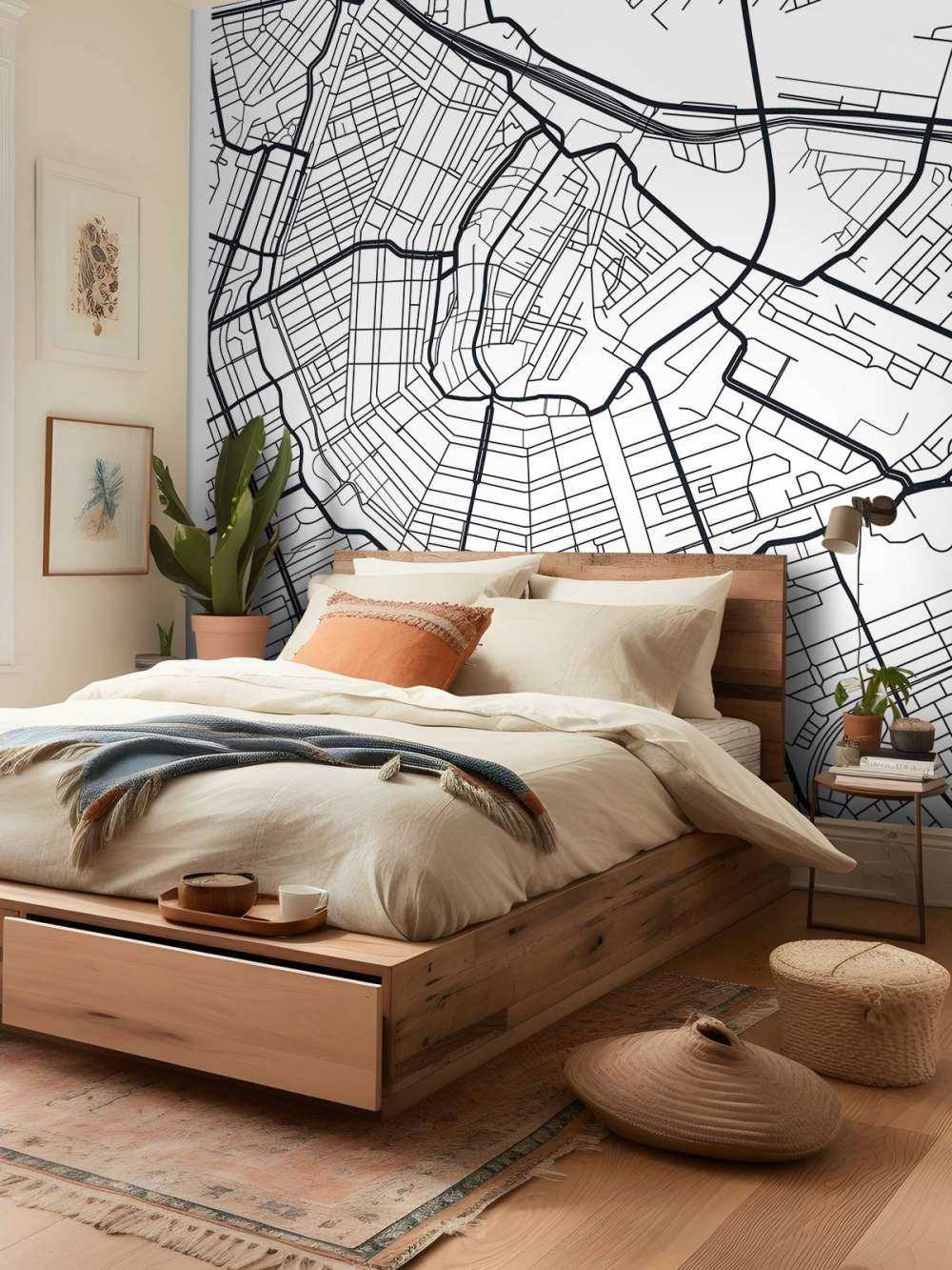 Amsterdam vector plattegrond