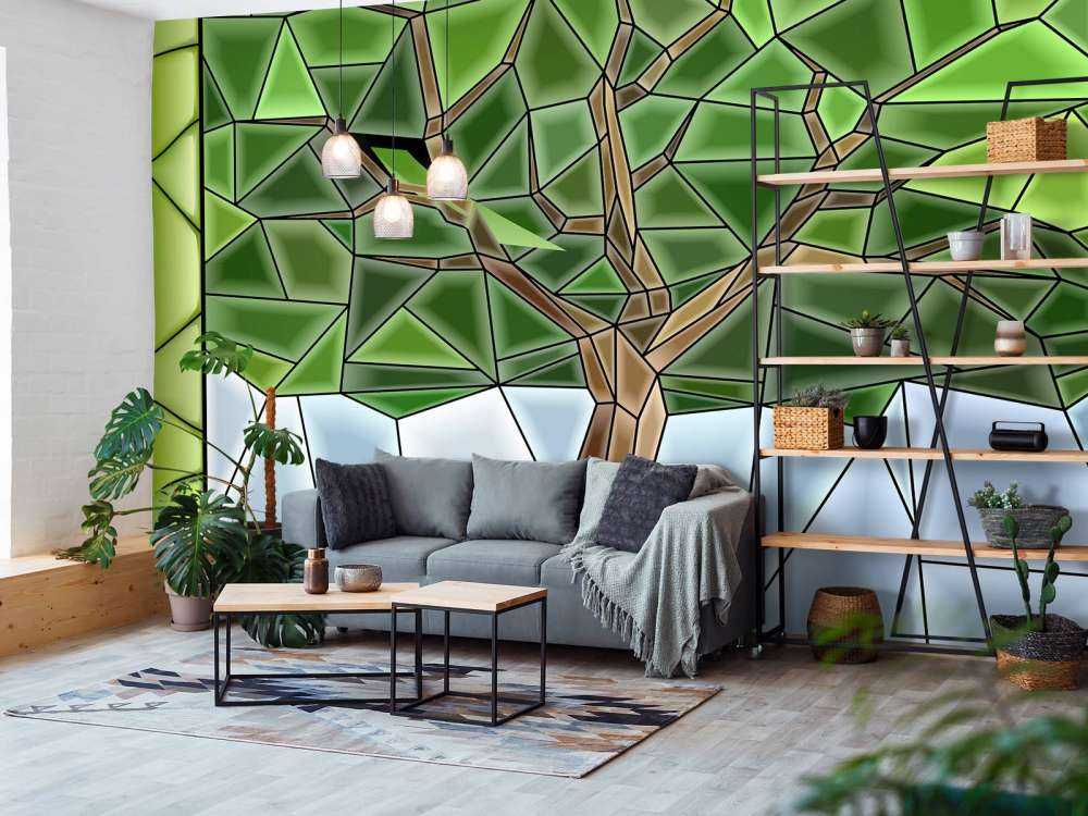 Mozaïek van een boom