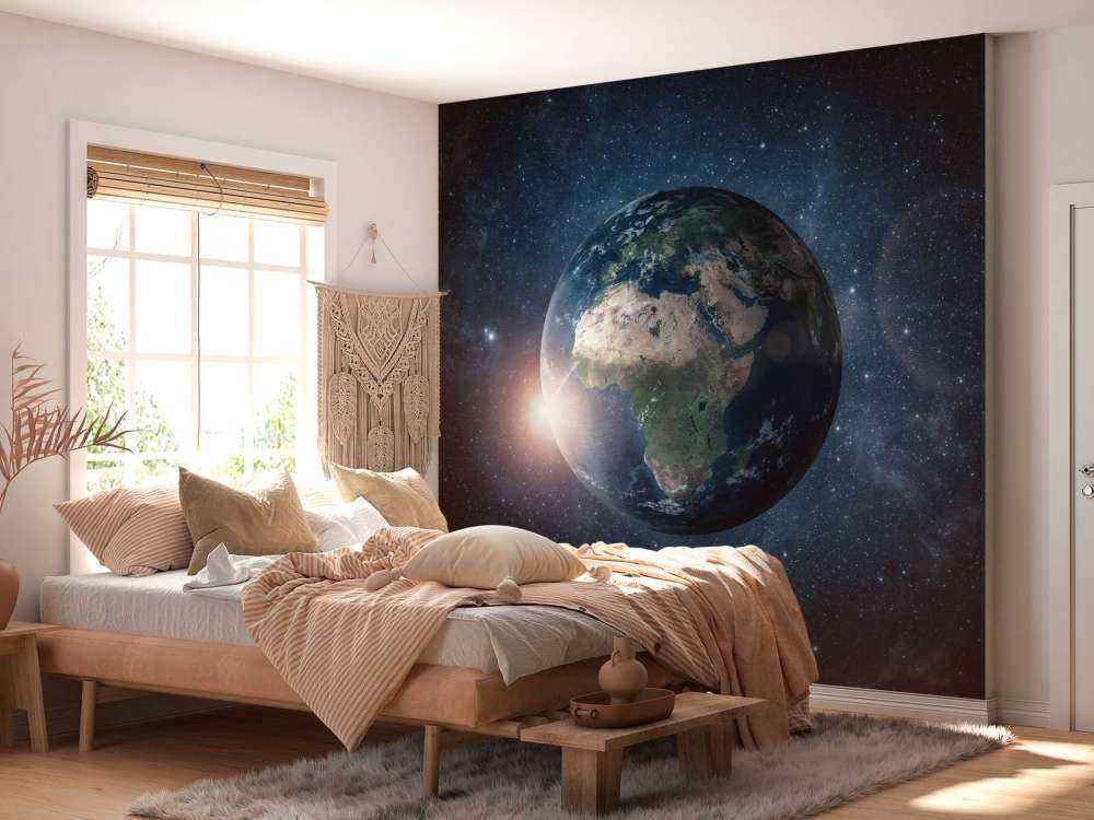 Uitzicht op de aarde