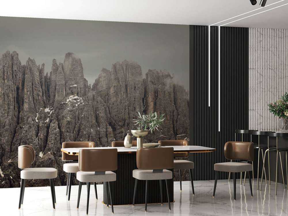 Bergtoppen in de Dolomieten