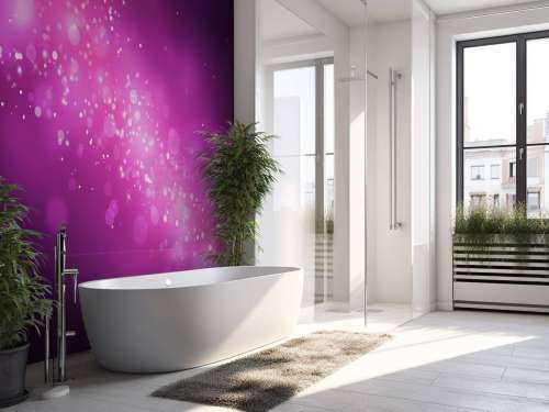 Roze glitter schitteringen