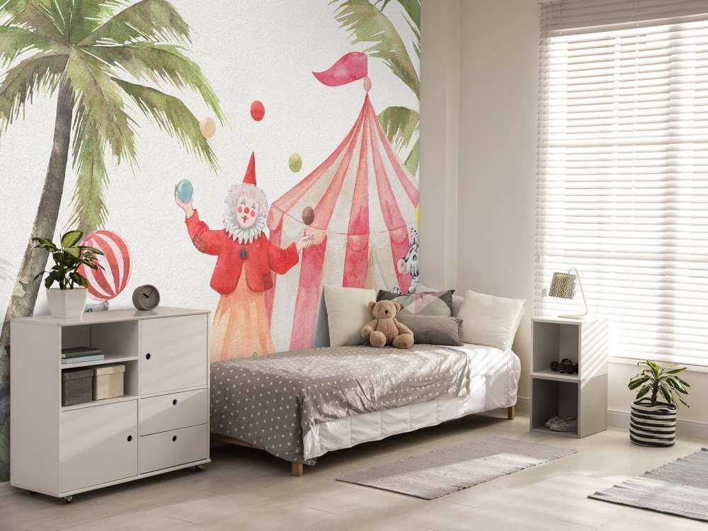 Vrolijke circus dieren