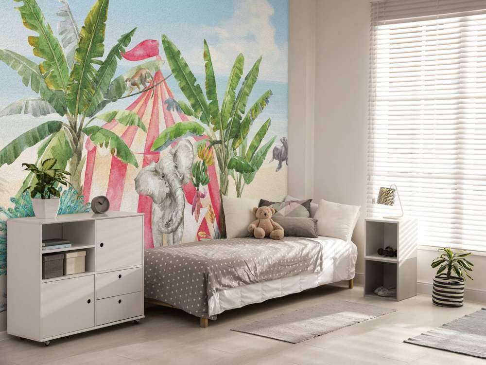 Circus op het strand