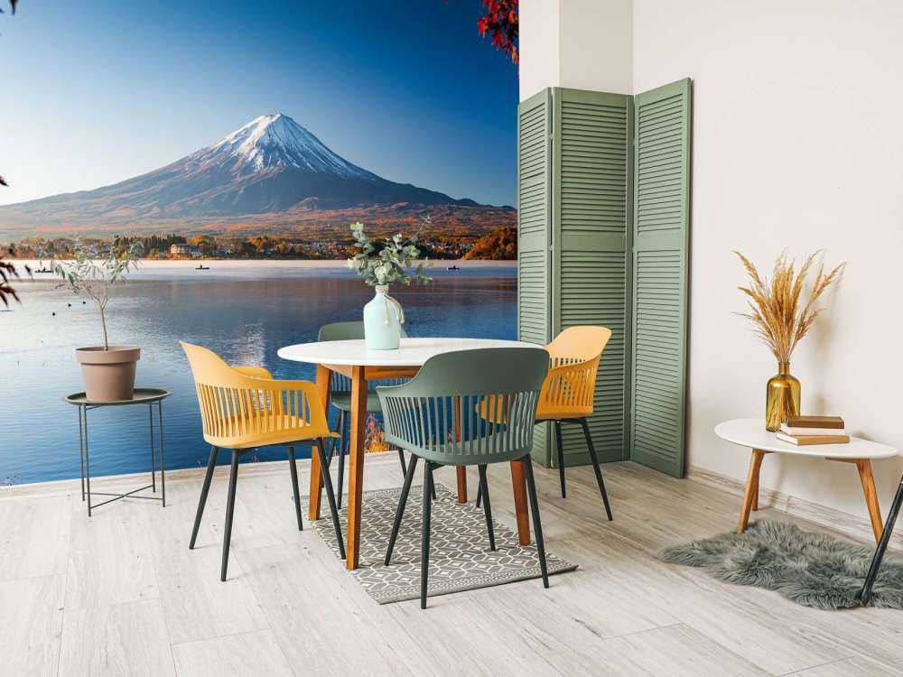 De Fuji berg in de middag