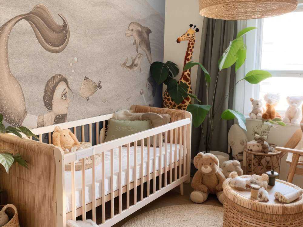 Zeemeerminnen wereld in taupe