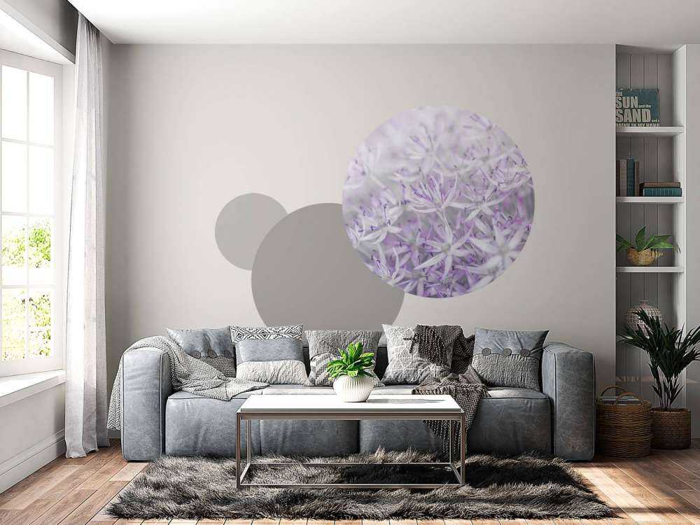 Allium bloemen close-up