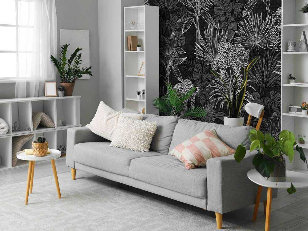 Palmbomen en panters