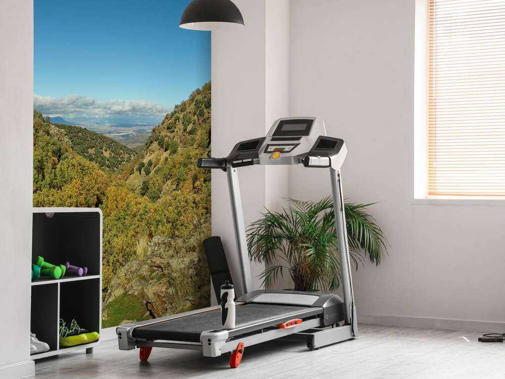 Kijkje door het berglandschap