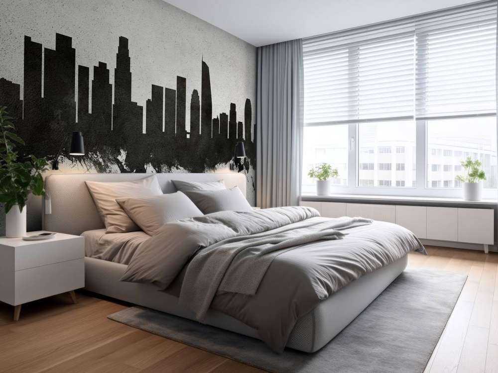 Waterverf skyline, Los Angeles