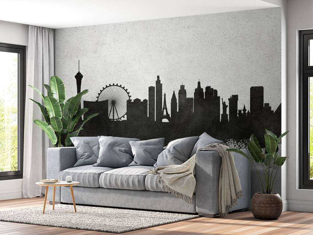 Waterverf skyline, Las Vegas