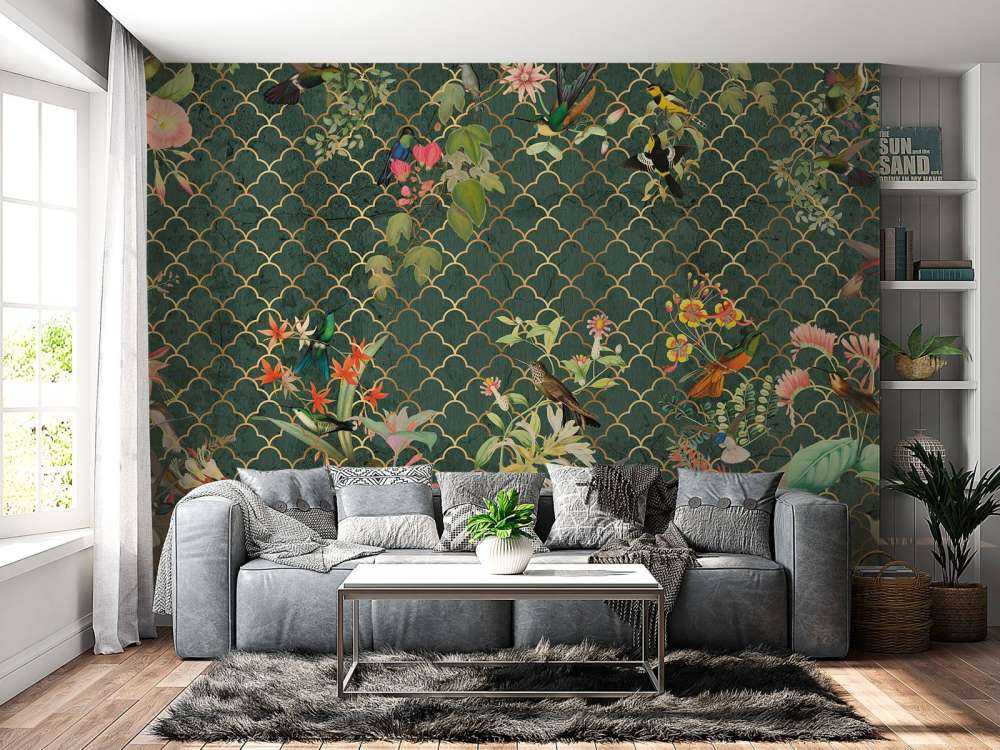 Jungle Elegance with Gold