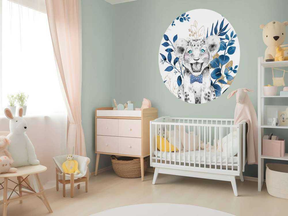 Blauwe jungle leeuwin baby